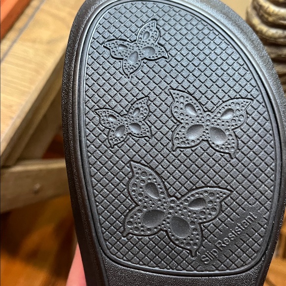 🆕Alegria Classic Clog Navy Multi Floral Euro Sz 41 US 10.5-11 New In Box - Picture 6 of 8